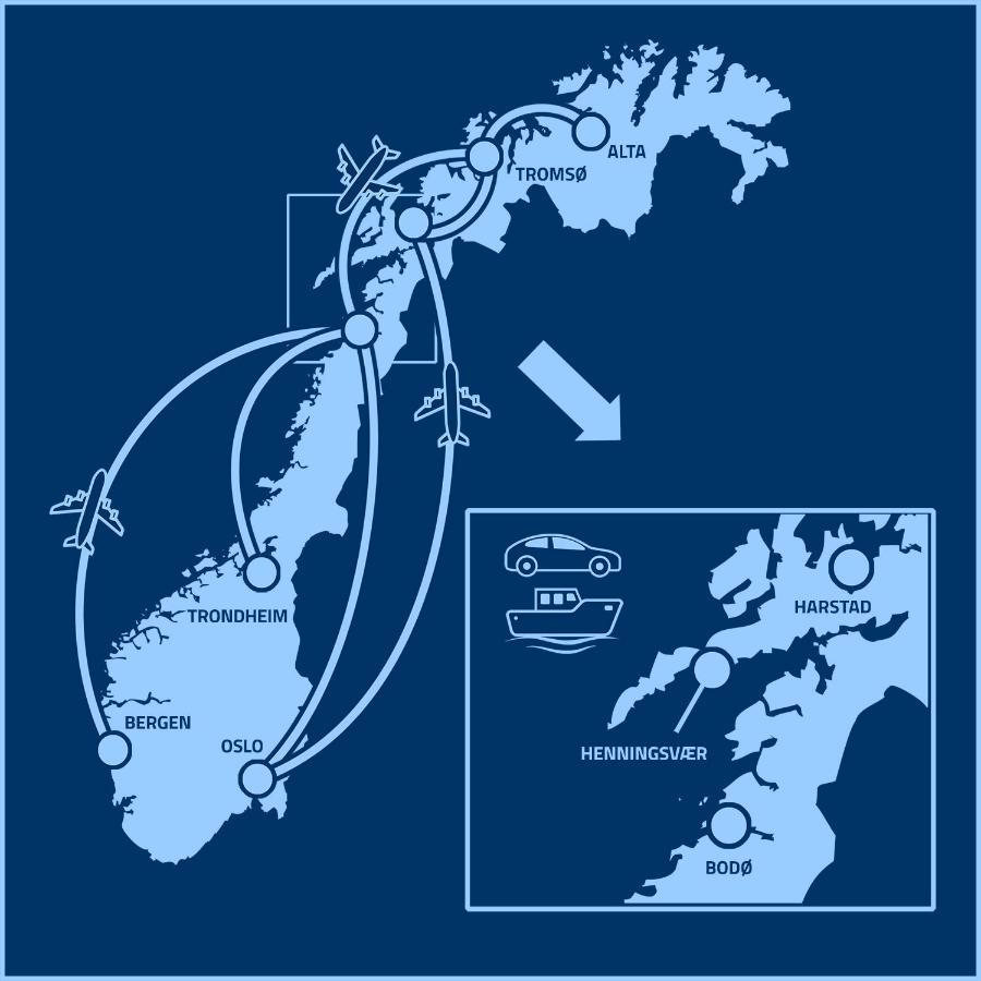 Lofoten Bryggeleiligheter Henningsvaer Bagian luar foto