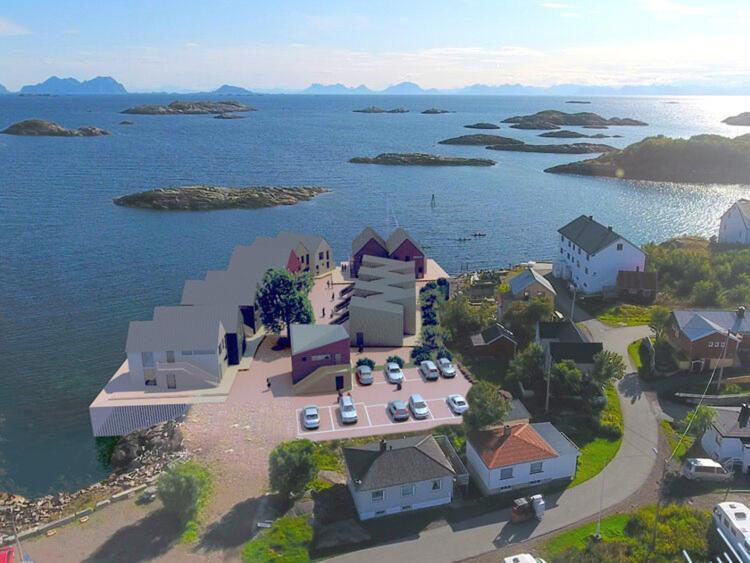 Lofoten Bryggeleiligheter Henningsvaer Bagian luar foto