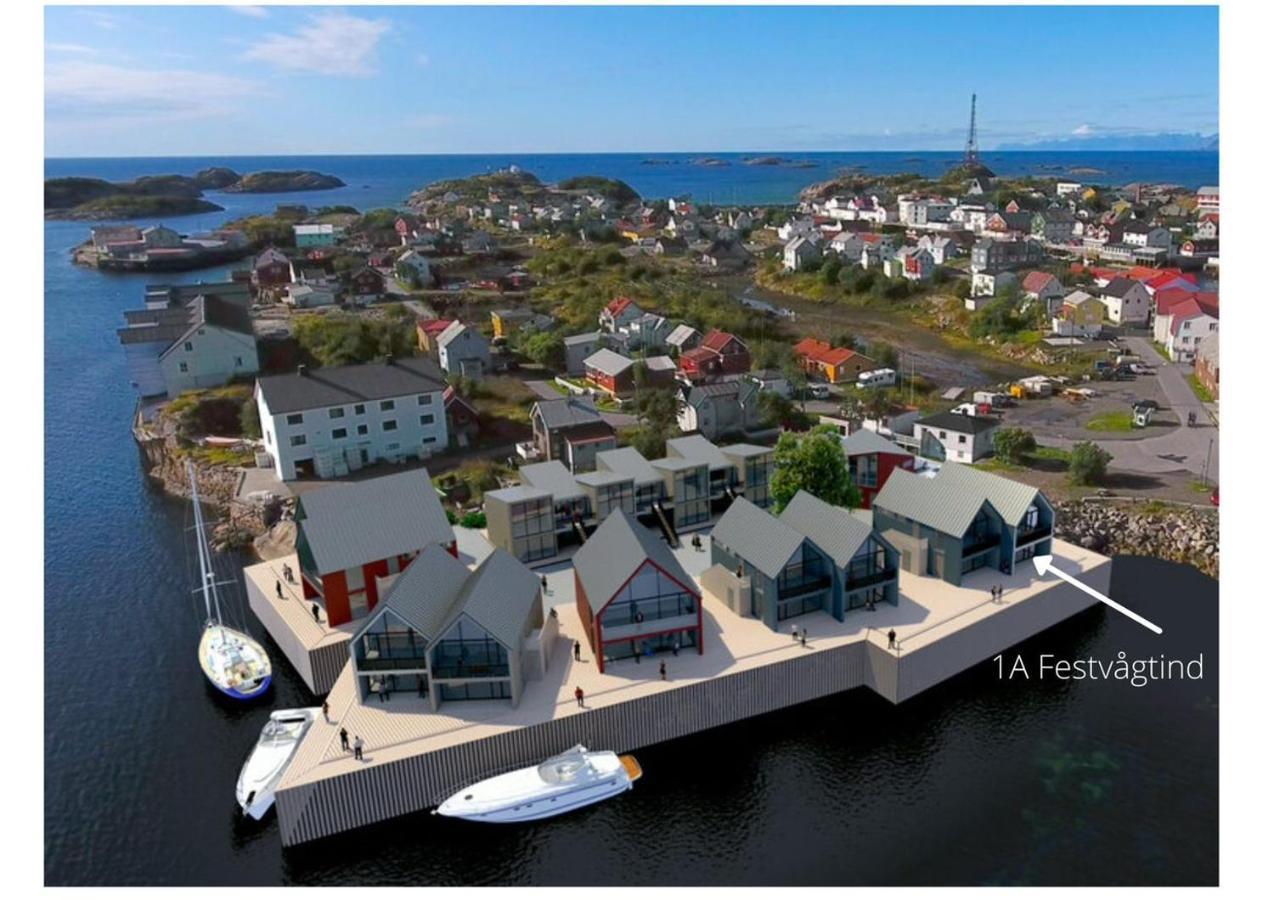 Lofoten Bryggeleiligheter Henningsvaer Bagian luar foto