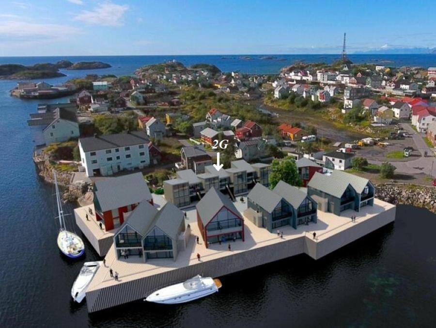 Lofoten Bryggeleiligheter Henningsvaer Bagian luar foto