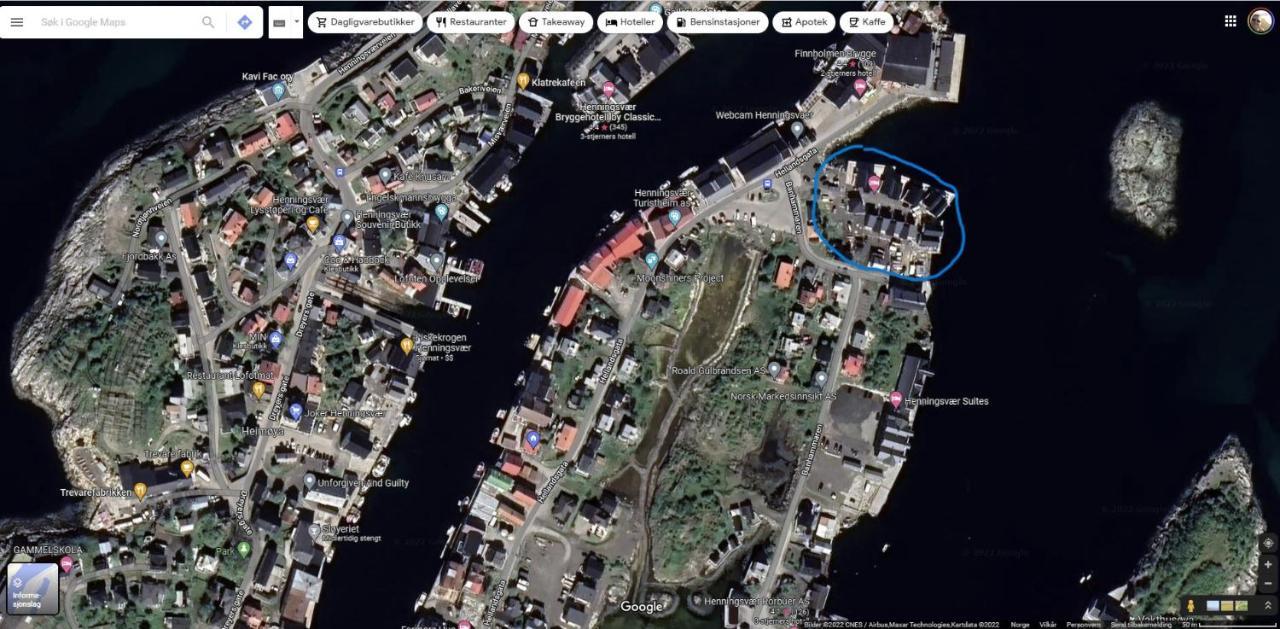 Lofoten Bryggeleiligheter Henningsvaer Bagian luar foto